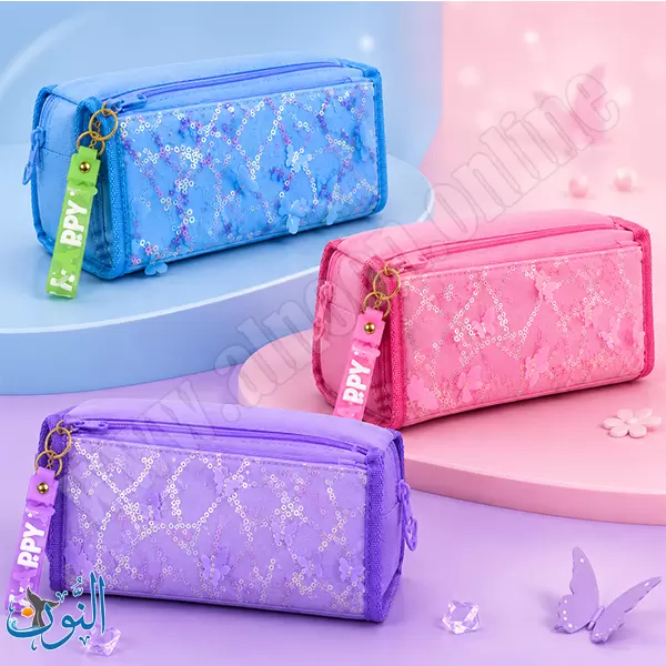 مقلمة قماش مع ميدالية TARGET HAPPY
