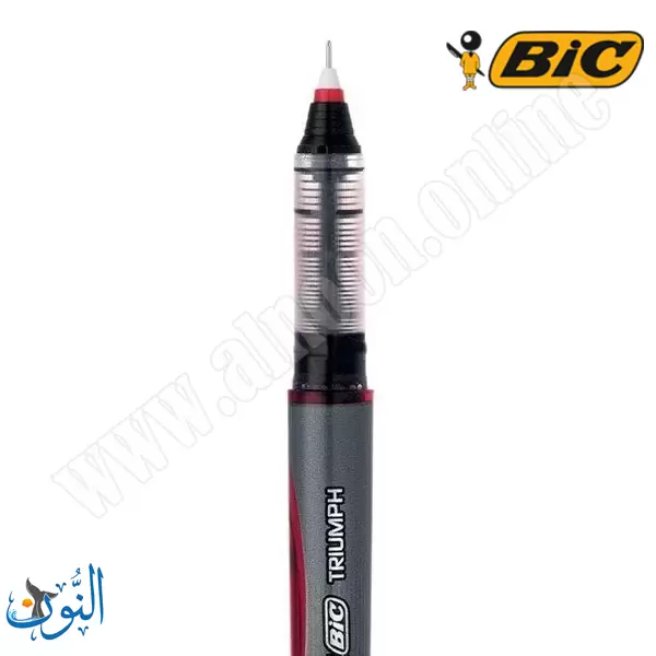 قلم حبر سائل احمر BIC TRIUMPH 537R 0.5mm