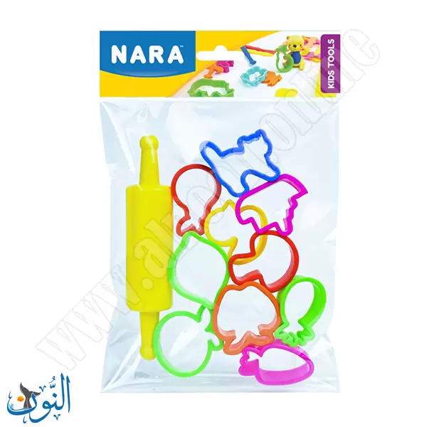 قوالب ملتينة 10  قطع مع مدحلة NARA