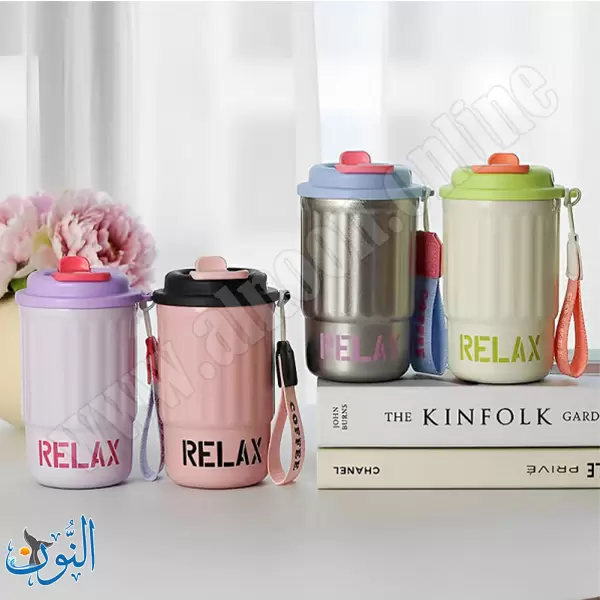 كأس حافظ للحرارة  400 مل COFFE BOTTLE